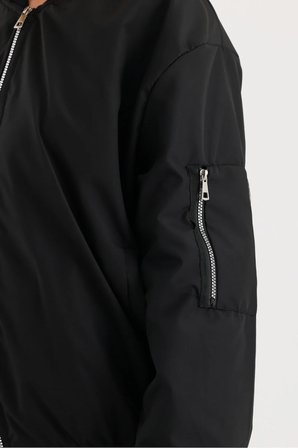 Bomber Ceket - Siyah