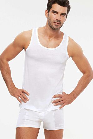 Kom Elite Pamuk Merserize Askılı Erkek Atlet