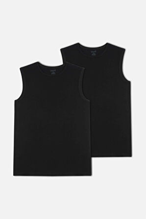 Nick Bisiklet Yaka 2li Erkek Atlet 2 Paket