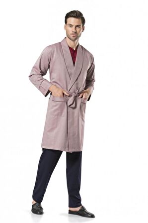 5580 5'li Bordo Robdöşambr Ve Pijama Takımı