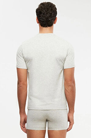James Bisiklet Yaka 2'li Erkek T-shirt 2 Paket