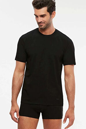 James Bisiklet Yaka 2 li Erkek Tshirt (2 PAKET)