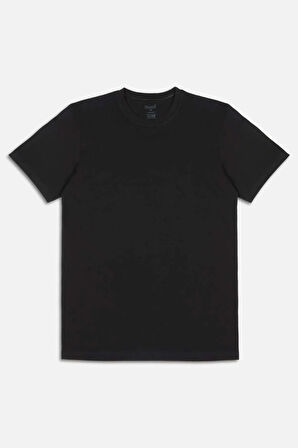 Eduardo Bisiklet Yaka 2 Li Erkek Tshirt (2 Paket)