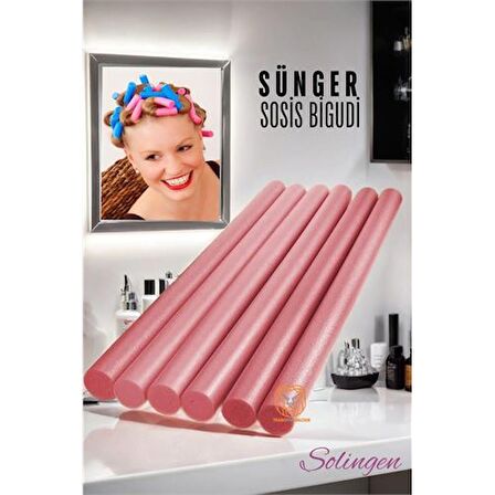TransForMacion Sünger Sosis Gece Bigudisi 6 adet Solingen 720501