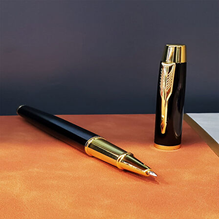 Metal Siyah Gold Kalem