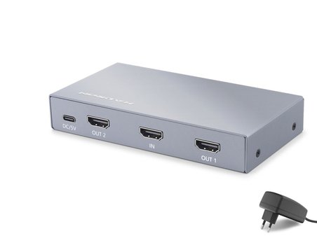 Hdmi Splitter 8K 1 In 2 Out Gri HDX1431