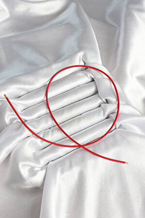 Mıknatıslı Kırmızı Renk Sarmal Kadın Bileklik - TJ-BB6971