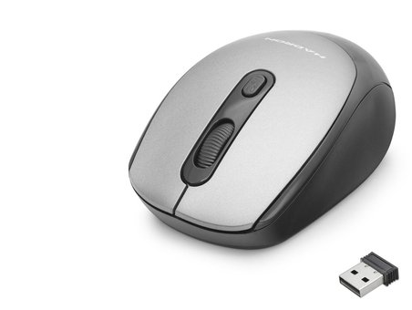 Kablosuz Mouse 800/1600 Dpi - Gri Siyah HDX3406G