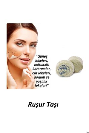 3'lü Set Lifli Sabun Kahve Peeling Cilt Bakım Yenileme Titanyum Derma Roller Leke,Akne Ruşur Taşı