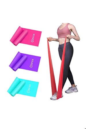 3lü Set 20 Cm Mor Mini Jimnastik Egzersiz Denge Pilates Topu 3'lü Pilates Bandı Seti Büyük Boy Pompa