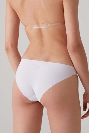 Kadın 3'lü Ekonomik Paket Siyah 2835 Iz Belli Etmeyen Külot (AĞ KISMI PAMUKLU)