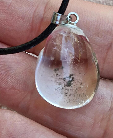 Quartz Kolye, Doğal Taş Kolye, Hediyelik, Moli Tasarım, 