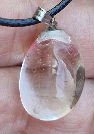 Quartz Kolye, Doğal Taş Kolye, Hediyelik, Moli Tasarım, 