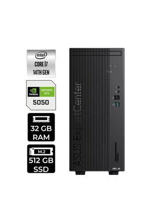 Expertcenter D501MER i7 14700 32GB 512GB SSD RTX5050/8GB FDOS Masaüstü Bilgisayar
