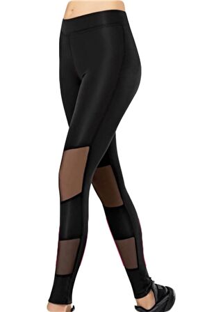 Paristrend Kadın Transparan Detaylı Sporcu Kadın Dalgıç Tayt