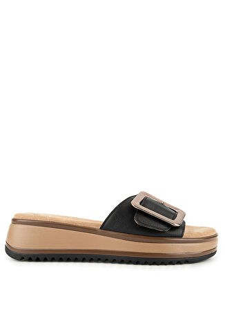 Hush Puppies Siyah Kadın Terlik İcyi