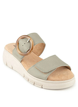 Hush Puppies Yeşil Kadın Terlik Pigem