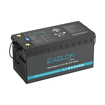 Exelon 12.8V 200 Ah Lityum Akü