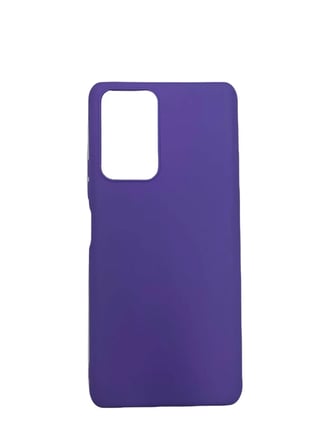 Xiaomi Redmi Note 10 Pro İnce Mat Silikon Kılıf Mor