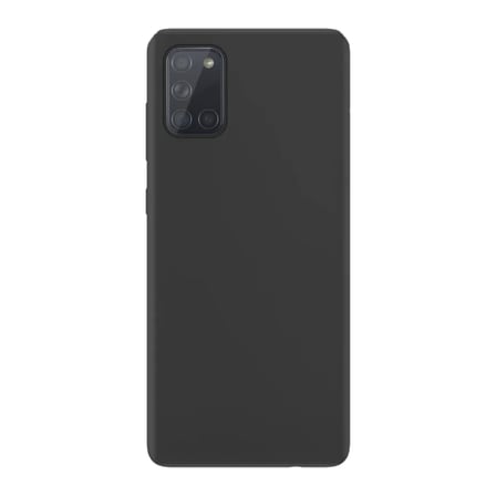 Samsung Galaxy M31S İnce Mat Silikon Kılıf Siyah