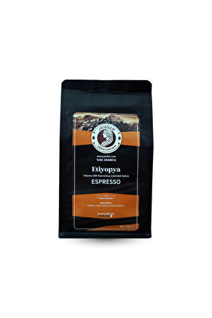 Etiyopya Çekirdek Kahve – Sidamo Gr4, %100 Arabica, Espresso Için Özel Kavrulmuş – 250G