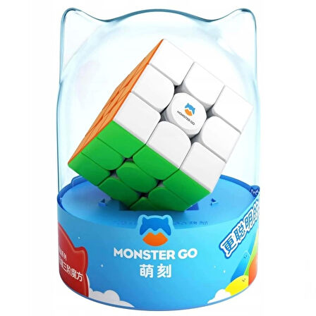 Profesyonel GAN Monster Go Standard 3x3 Küp - Zeka Küpü - Akıl Küpü - Monster Küp - 3x3 Cube