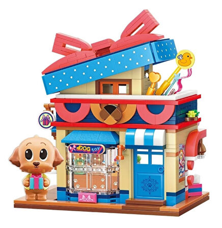 Mikro Blok Oyuncak Dükkanı 374 Parça - Lego Setleri - Keeppley Mini Lego - Keeppley Lego - Mikro Bloklar