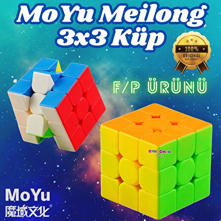 Orijinal MoYu Meilong 3x3 Küp - Moyu Speed Cube - Moyu 3x3 Zeka Küpü - Zeka Küpü - Rubik Küp