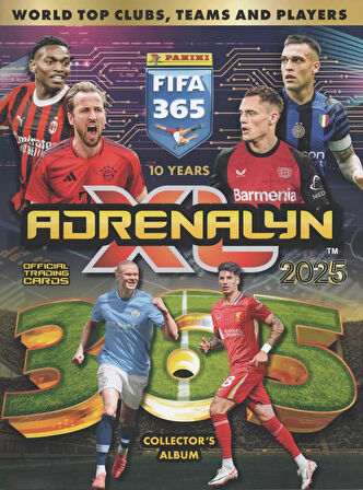 Panini FIFA 365 Adrenalyn XL 2025 Oyuncu Kartı - Futbolcu Kartları - Trading Oyuncu Kartı - 2 Paket