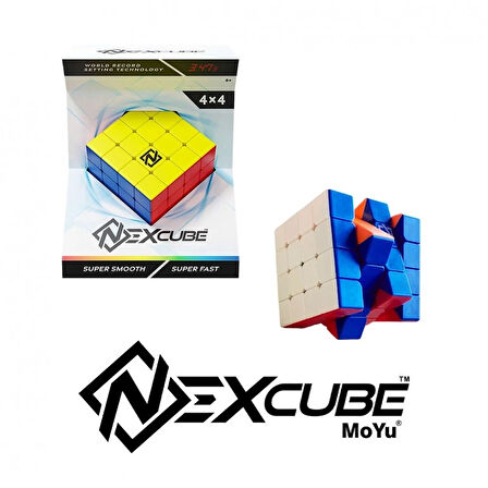 Orijinal NexCube 4x4 Classic Küp - Nexcube Speed Cube - NexCube Classic 4x4 Zeka Küpü - Zeka Küpü - Rubik Küp