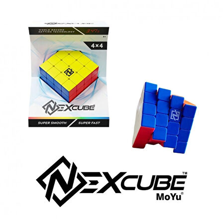 Orijinal NexCube 4x4 Classic Küp - Nexcube Speed Cube - NexCube Classic 4x4 Zeka Küpü - Zeka Küpü - Rubik Küp