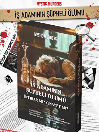 İş Adamının Şüpheli Ölümü Dedektif Oyunu - Dava Çözme Oyunu - Suç Çözme Oyunu - Cinayet Oyunu Cinayet Çözme