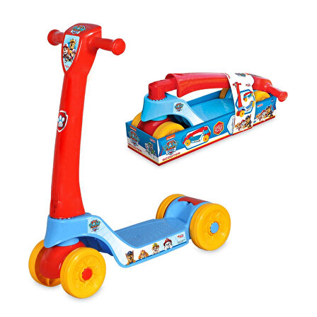 Paw Patrol Scooter - Plastik Scooter - 4 Tekerli Scooter - Bingit - Kaykay