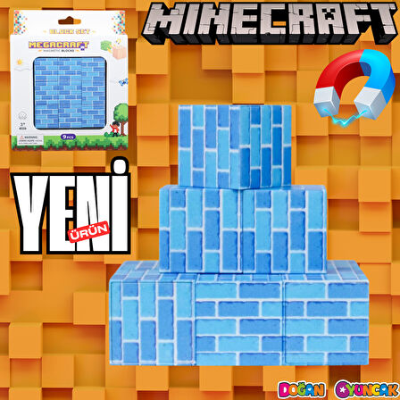 Minecraft Buzul Tuğla Desenli Blok Manyetik Lego Minecraft Manyetik Lego Minecraft Lego Megacraft Lego Seti Megnetic Blocks