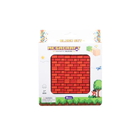 Minecraft Tuğla Desenli Blok Manyetik Lego Minecraft Manyetik Lego Minecraft Lego Megacraft Lego Seti Megnetic Blocks