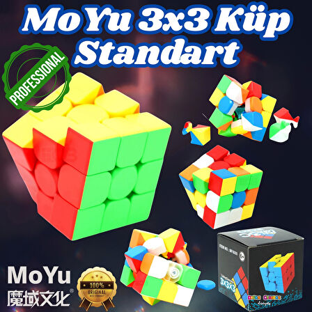 Orijinal MoYu Klasik 3x3 Küp - Moyu Speed Cube - Moyu 3x3 Zeka Küpü - Zeka Küpü - Rubik Küp
