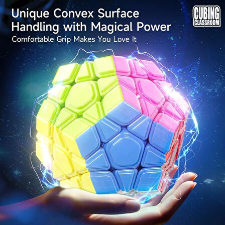 Orijinal MoYu Meilong Megaminx Manyetik Küp - Moyu Speed Cube - Moyu Megaminx Zeka Küpü - Zeka Küpü - Magnetic Cube