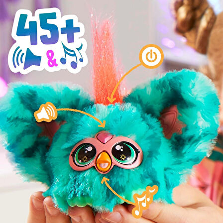 Furby Furblet İnteraktif Peluş Mello-Nee Oyuncak - Furby Peluşu - Furby Oyuncak Peluş - Konuşan Furby Oyuncak