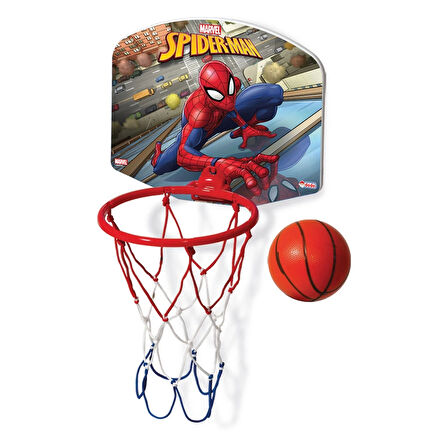 Spiderman Küçük Boy Pota Basketbol Seti - Spor Oyuncakları - Basket Seti