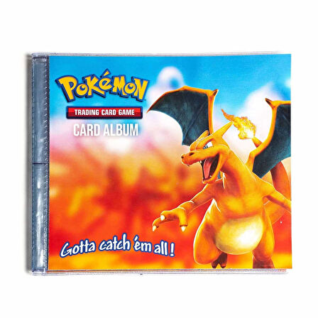 Pokemon Trading Card Game Kart Albümü Pokemon Kart Albümü - Kart Saklama Kabı - Charmender-Bulbasaur