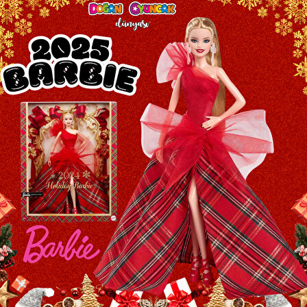 Barbie 2025 Yılbaşı Bebeği - Barbie Yılbaşı Bebek - Barbie Bebek Barbie 2024-2025 Bebeği - Holiday Barbie 2025