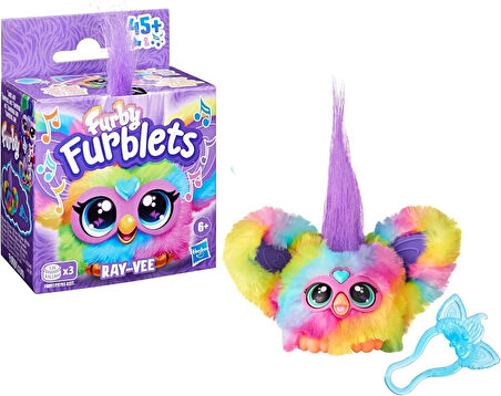 Furby Furblet İnteraktif Peluş Ray-Vee Oyuncak - Furby Peluşu - Furby Oyuncak Peluş - Konuşan Furby Oyuncak