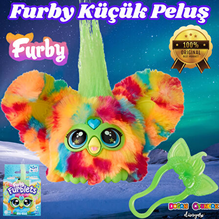 Furby Furblet İnteraktif Peluş Pix-Elle Oyuncak - Furby Peluşu - Furby Oyuncak Peluş - Konuşan Furby Oyuncak