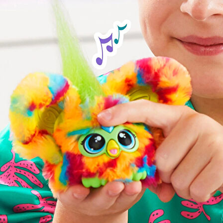 Furby Furblet İnteraktif Peluş Pix-Elle Oyuncak - Furby Peluşu - Furby Oyuncak Peluş - Konuşan Furby Oyuncak