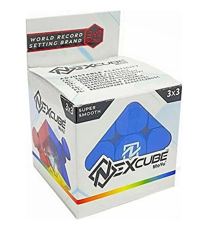 Orijinal NexCube 3x3 Classic Küp (Küçük Paket) - Nexcube Speed Cube - NexCube Classic 3x3 Zeka Küpü - Zeka Küpü - Rubik Küp