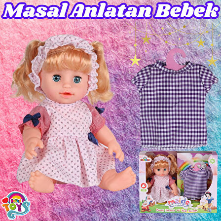 Maide Masal Anlatıyor - Türkçe Konuşan Maide Et Bebek - Konuşan Bebek - Maide Bebek - Masal Anlatan Bebek - Sarışın