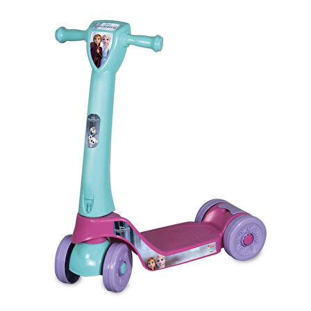 Frozen Scooter - Plastik Scooter - 4 Tekerli Scooter - Bingit - Kaykay