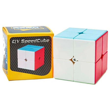 Orijinal QY 2x2 Speed Küp - QiYi 2x2 Küp - Akıl Küpü - Orjinal QY Speed Küp - Zeka Küpü