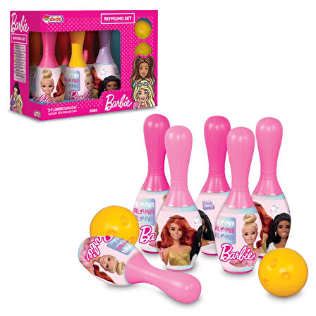 Barbie Bowling Seti - Spor Oyuncakları - Bovling Seti - Bovling Oyuncak - Bowling Yarışı