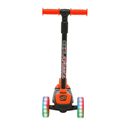 Cool Wheels Turuncu Twist Işıklı 3 Tekerlekli Scooter - Işıklı Scooter - CoolWheels Scooter - Çocuk Scooter - İttir Git